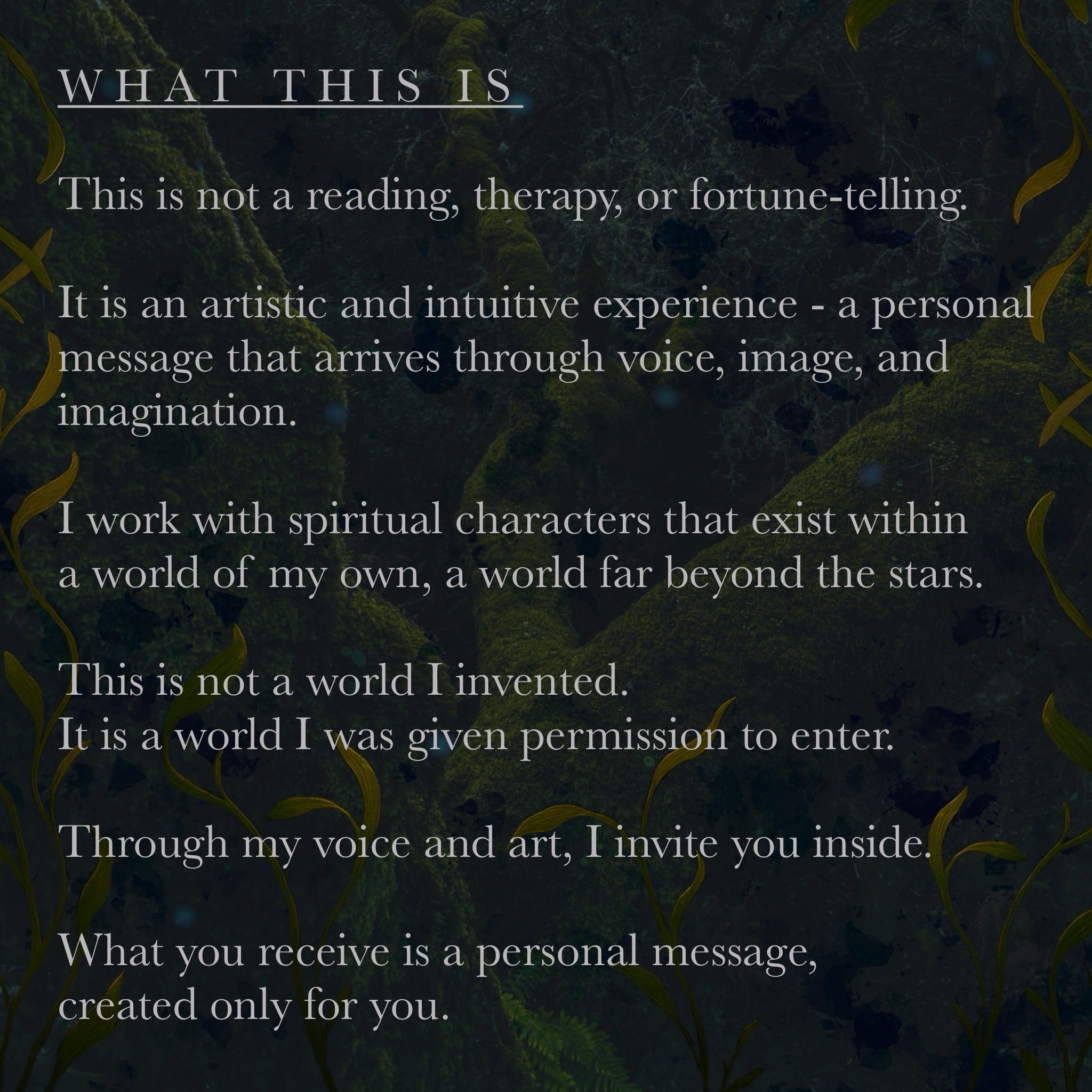 Living Character Transmission 🔥